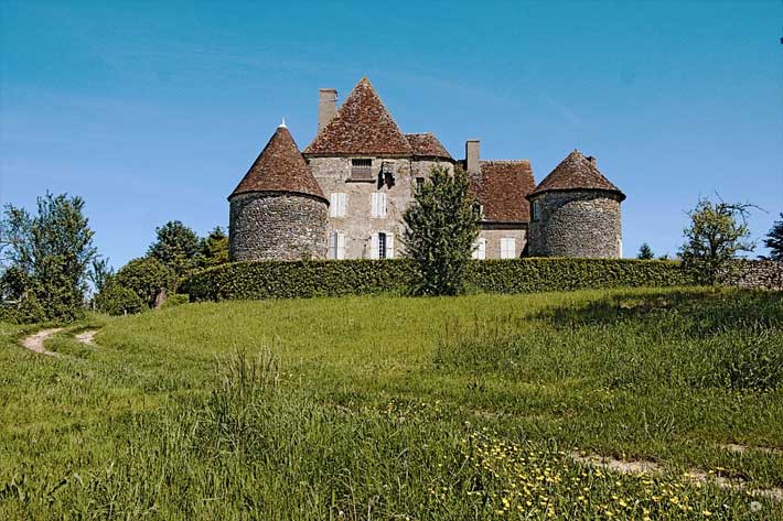 Burg in Nievre