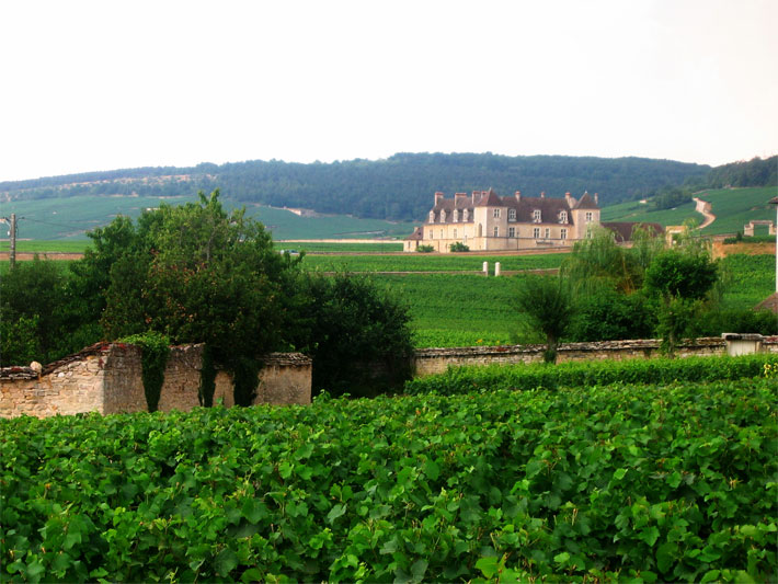 Schloss Vougeot im Burgund